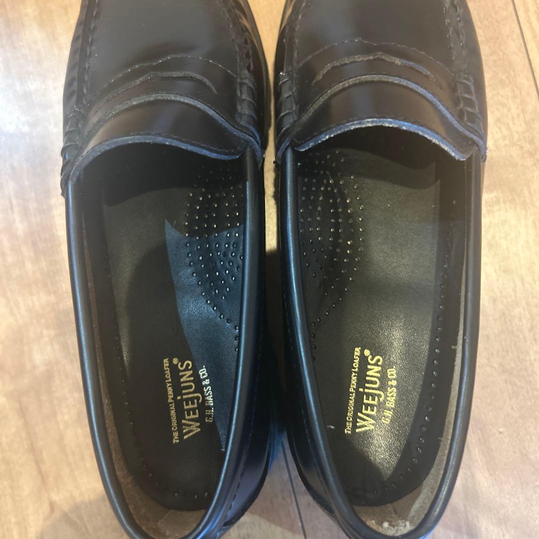 G.H.BASS ジーエイチバス プラットフォームコインローファー 厚底 G.H.BASS ジーエイチバス プラットフォームコインローファー 厚底