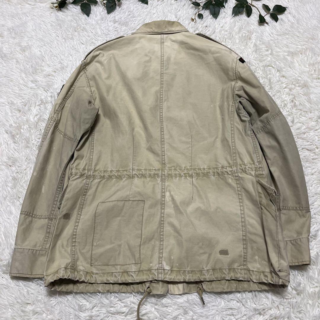 90s Polo by Ralph Lauren ワッペン ミリタリージャケット