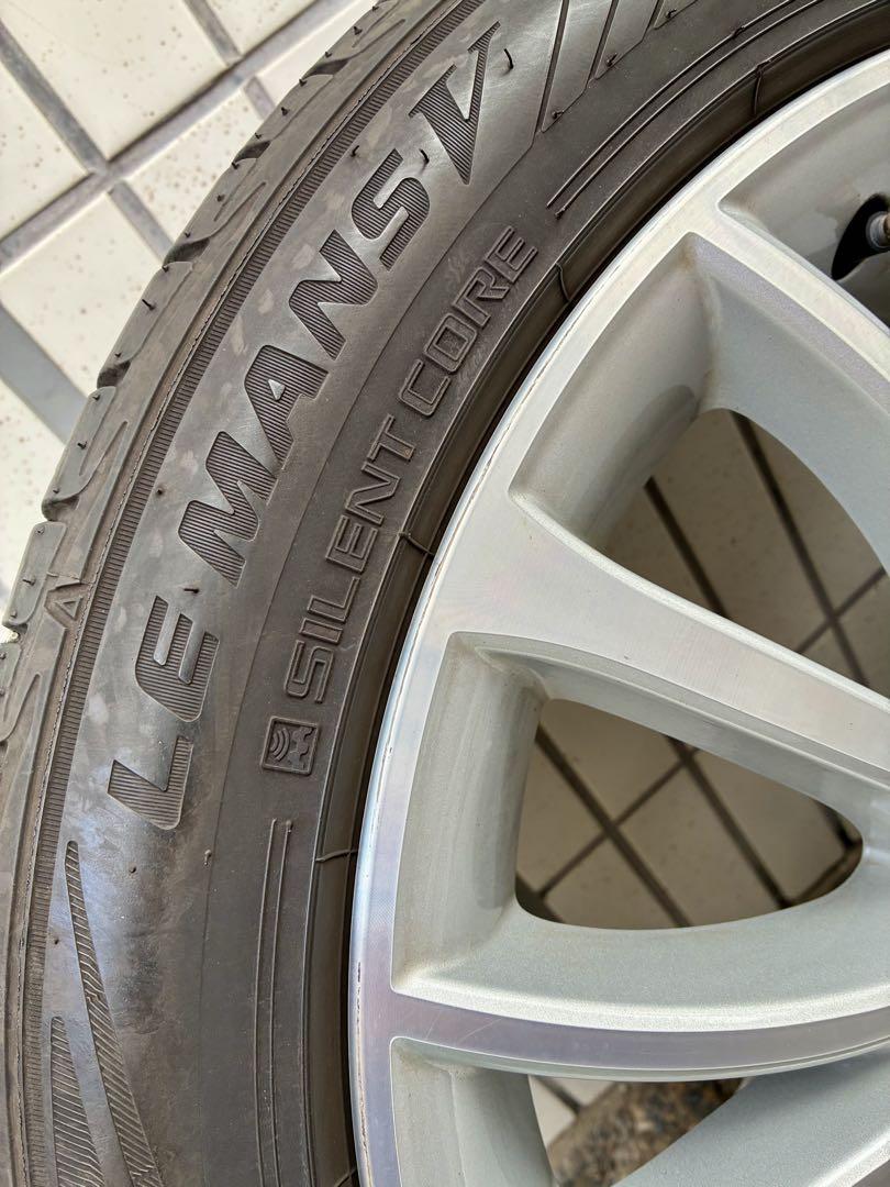 BMW5 18インチホイールセット DUNLOPタイヤ　LE MANS 送料込