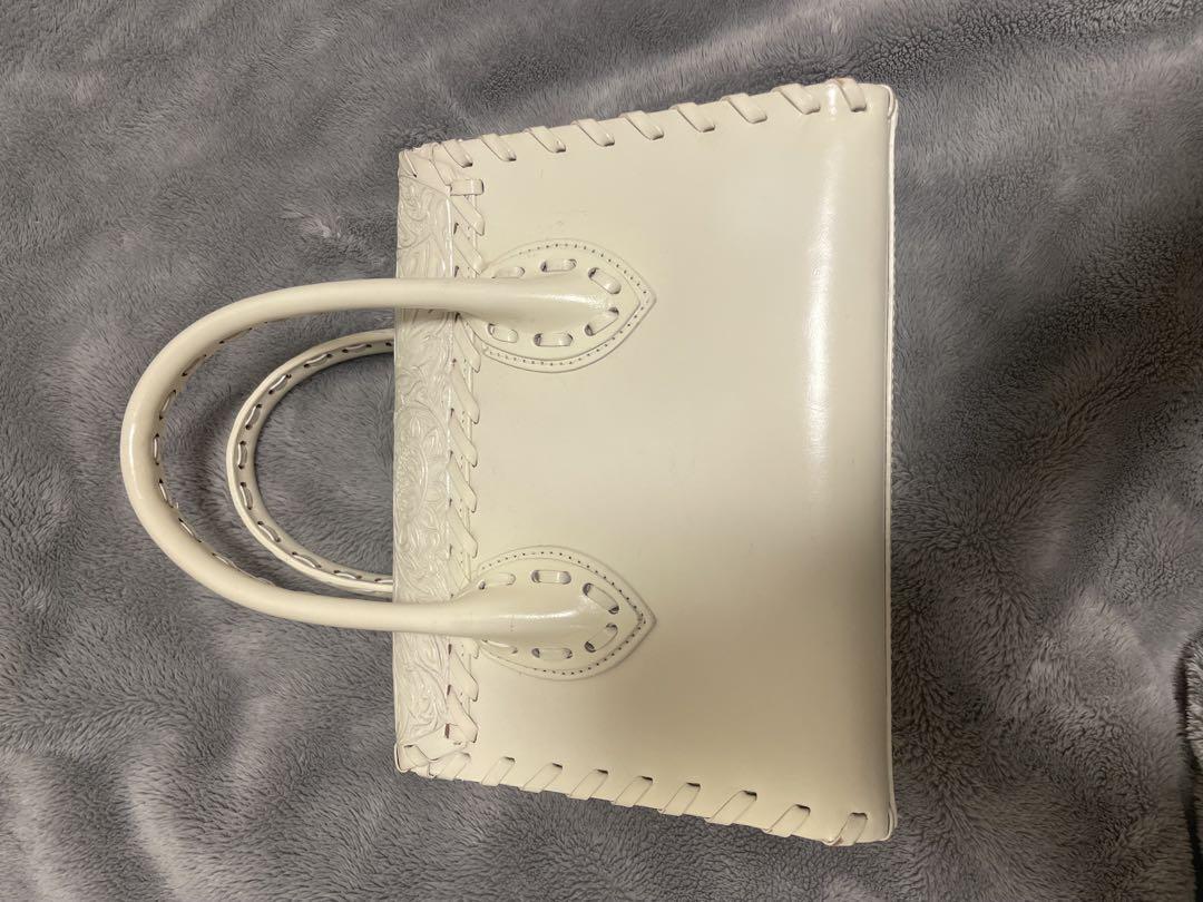 【美品】GRACECONTINENTAL カービングバッグ　袋付き