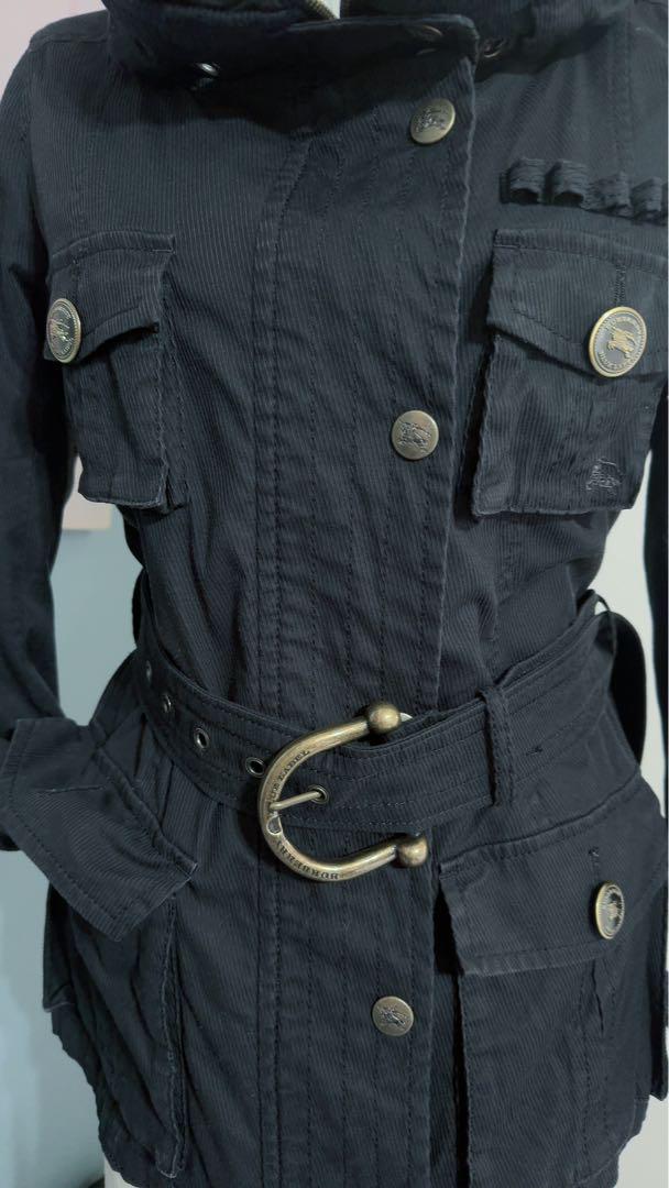 ☆BURBERRY LONDN   ベルト付ミリタリージャケット38