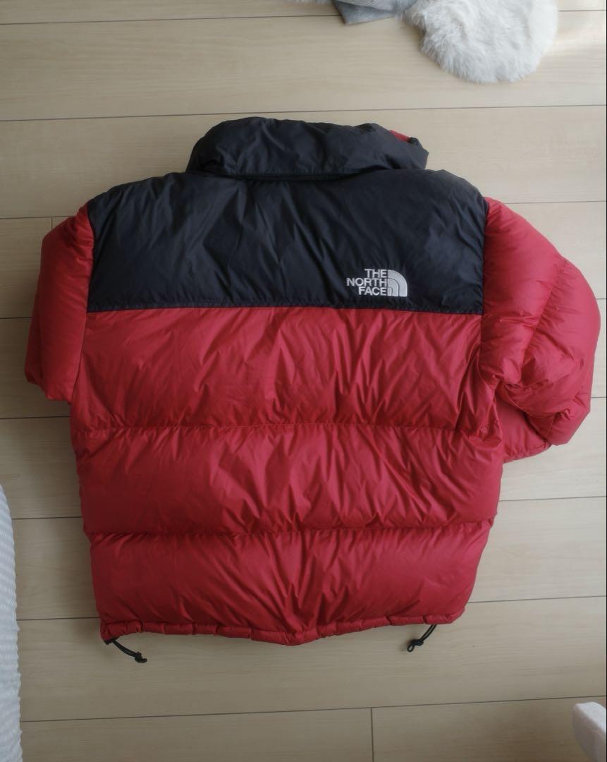 THE NORTH FACE ダウンジャケット M 赤/黒 THE NORTH FACE ダウンジャケット メンズM 赤/黒