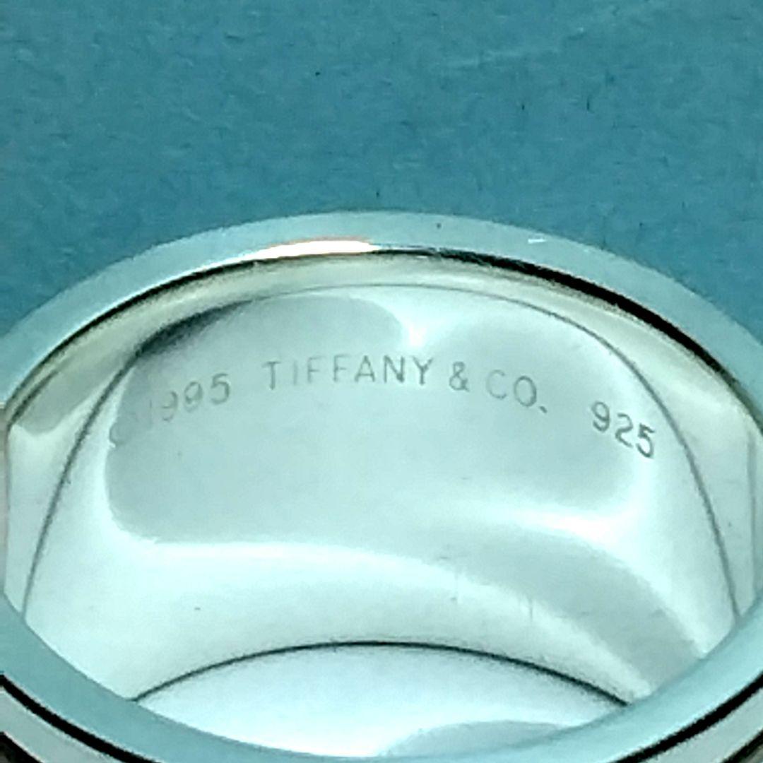 ティファニーアトラスワイドリング　13.5号　新品仕上げ　ほぼ無傷未使用に近い