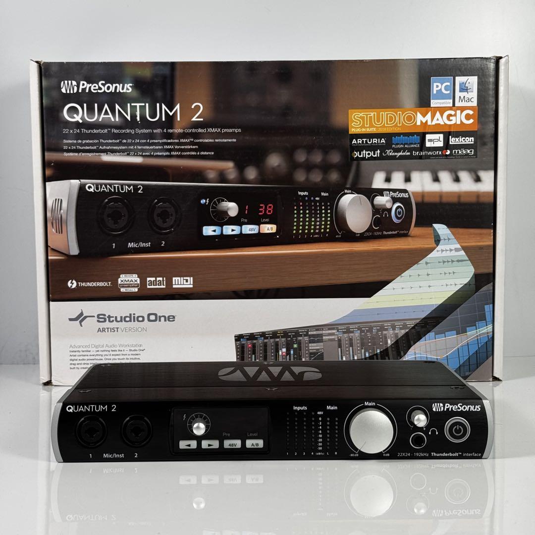PreSonus Quantum2 Thunderbolt インターフェイス