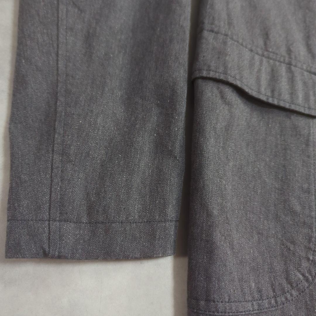 美品 23AW WORKERS ラウンジジャケット コットンサージグレイ 36
