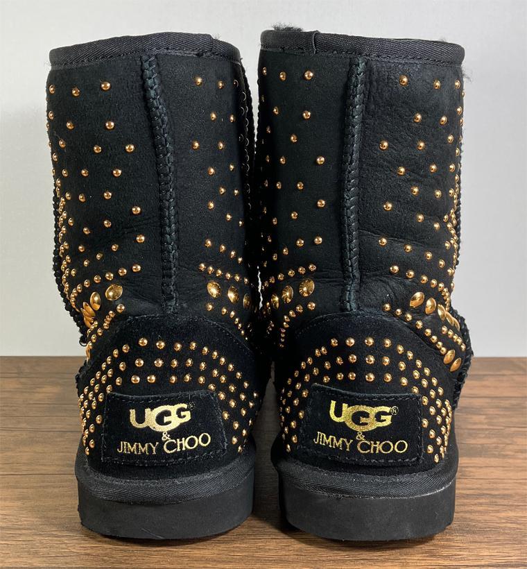 ジミーチュウ UGGコラボ スタッズムートンブーツ JIMMYCHOO アグ 比較検索 UGG & CHOO スタッズ ムートンブーツ JIMMY ブーツ