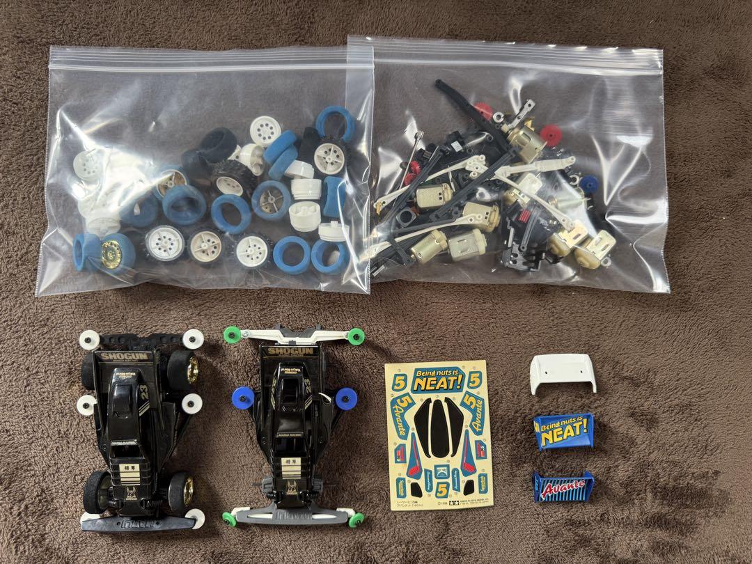 当時物　SHOGUN 4WD ミニ四駆　アバンテ　シール　マルイ　タミヤ