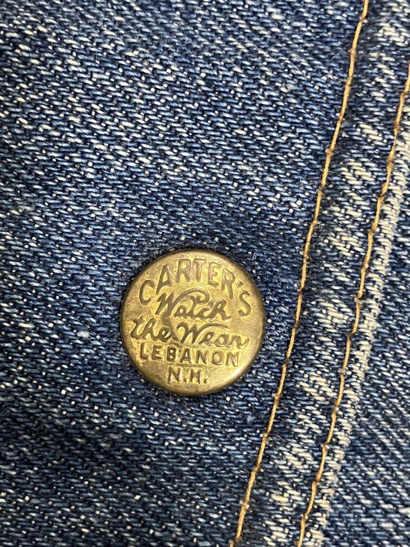 Carter's カーターズ 70's デニムジャケット カバーオール ボア