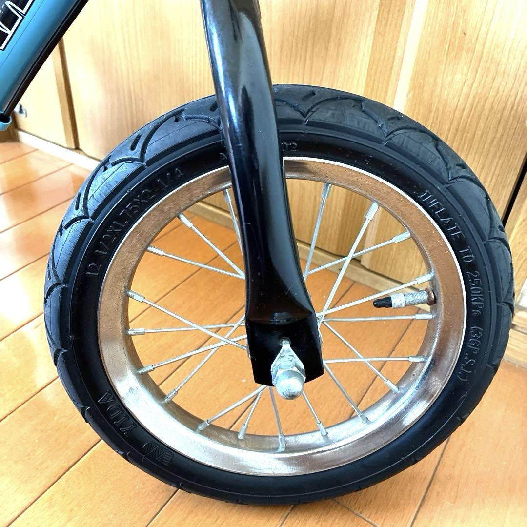 【美品】スパーキー 12x SPARKY ストライダー キックバイク ブレーキ付 キックバイク スパーキー ブレーキ付ゴムタイヤ装備 プレゼント