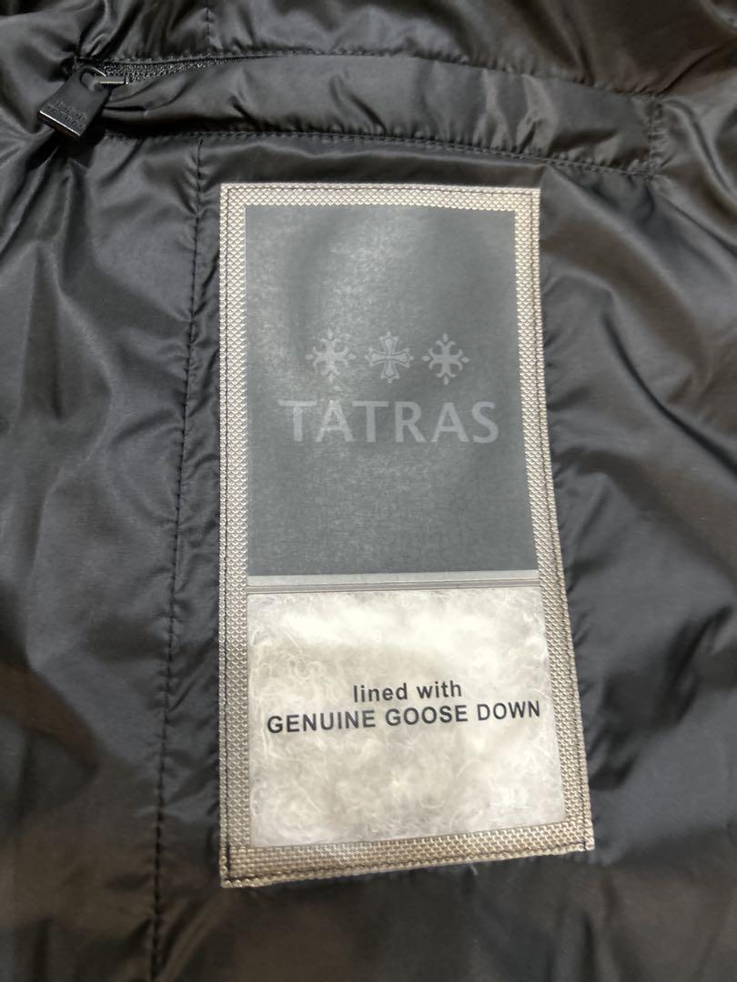 TATRAS ブラック ロングダウンジャケット