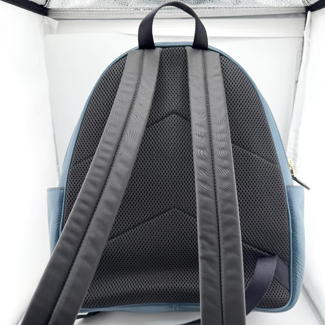 ✨美品✨ COACH コーチ リュック バックパック 大容量 ペプル レザー ✨美品✨ COACH コーチ リュック バックパック 大容量 ペプル レザー