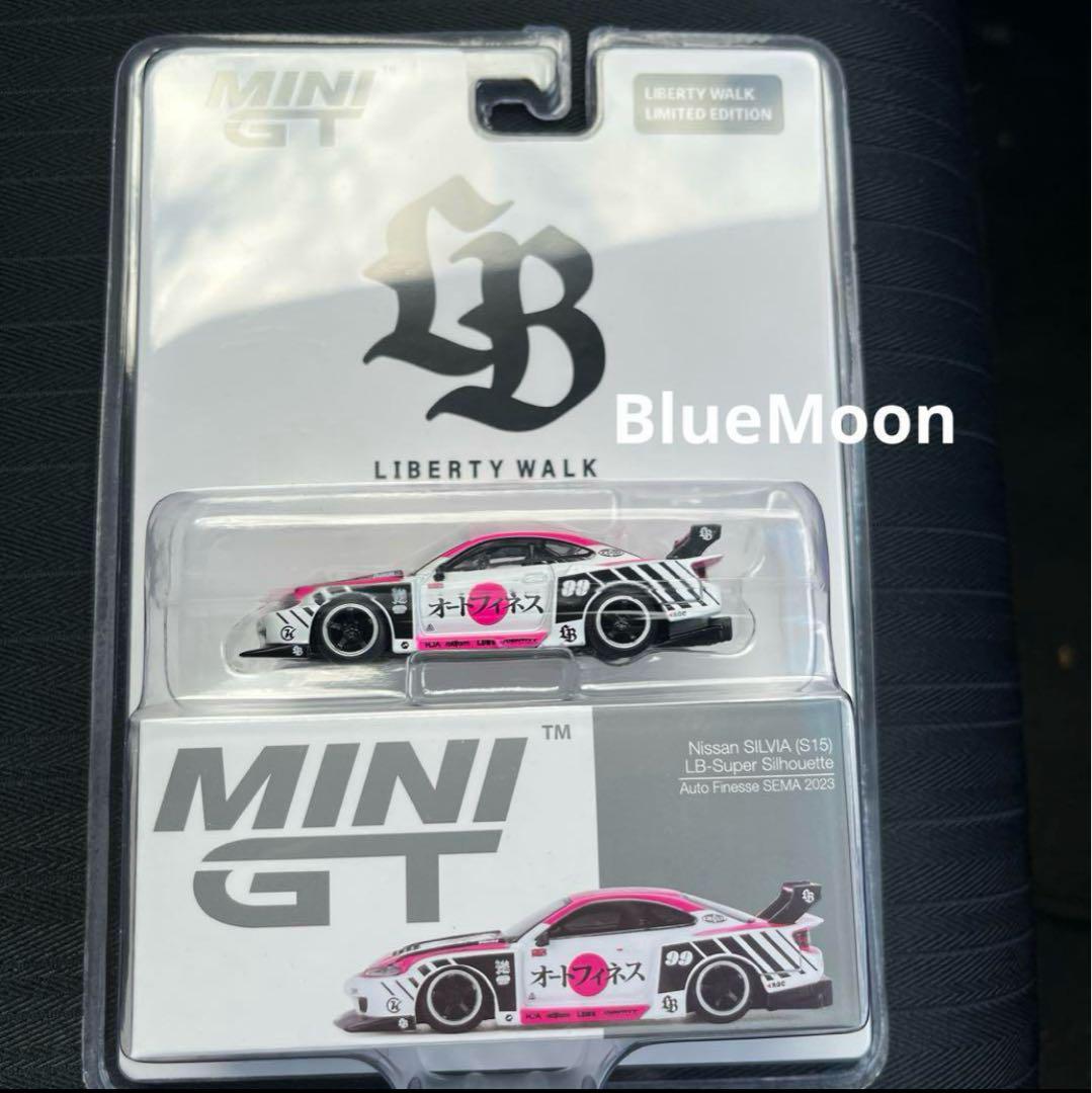 LBWK限定 MINI GT シルビア S15 Auto Finesse Mini GT 1:64 Nissan LB-Super Silhouette S15 SILVIA Auto