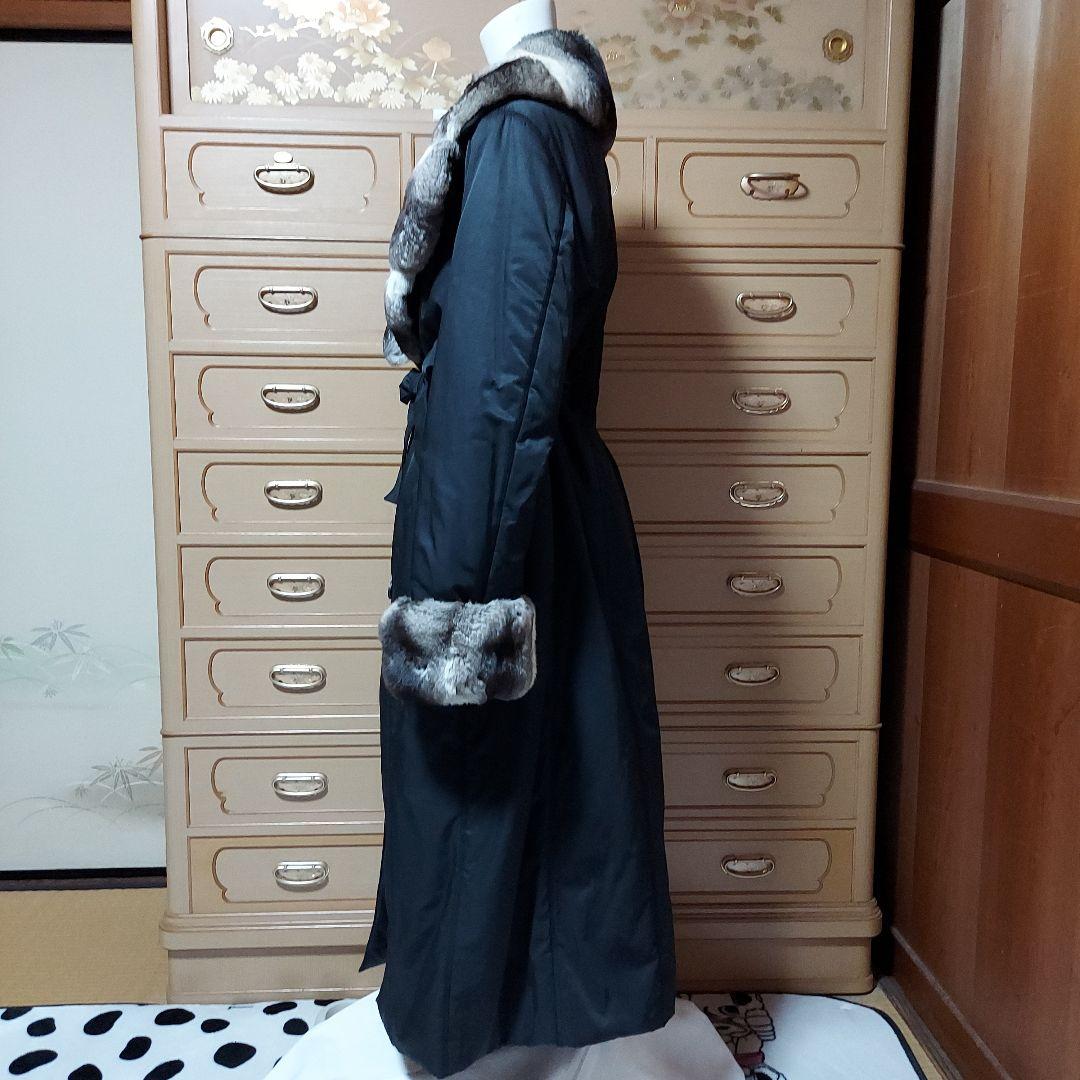 チンチラファー襟