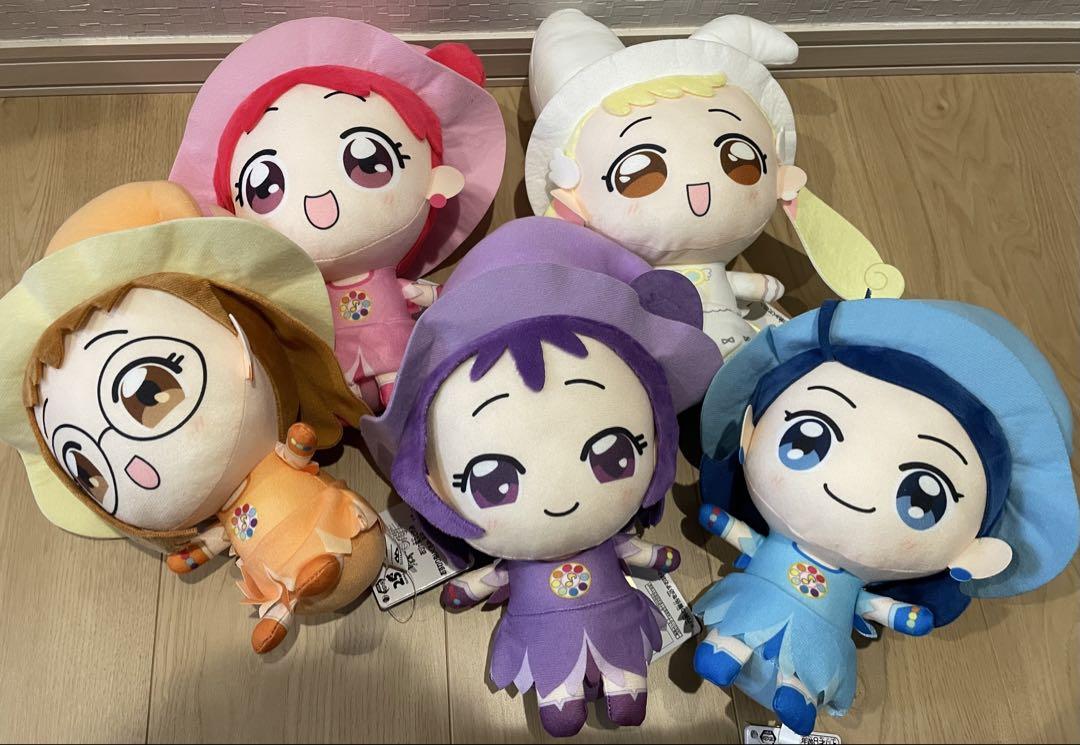 おジャ魔女どれみ　おすわりぬいぐるみ　5種セット