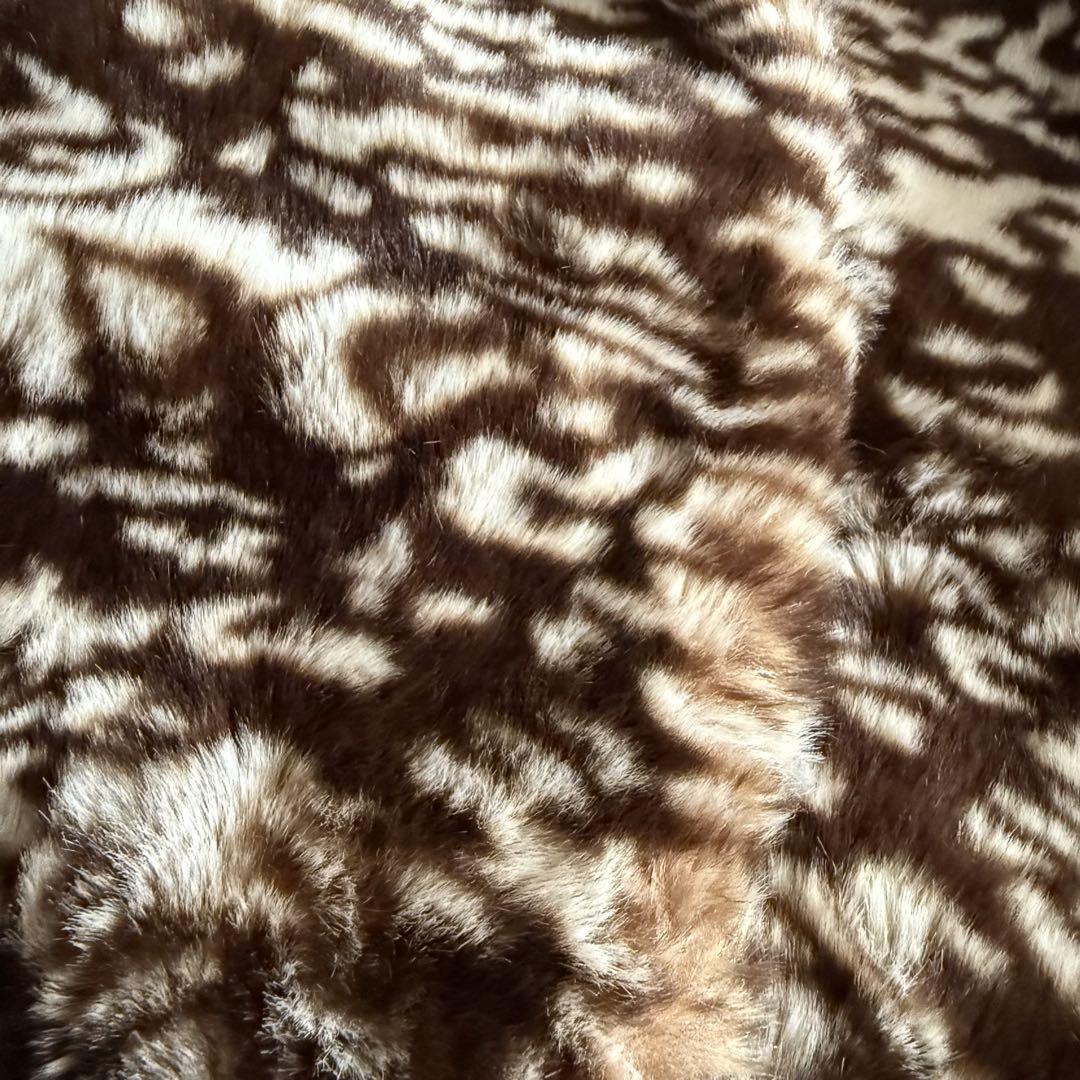 【希少】YVES SAINT LAUREN フェイクファー コート