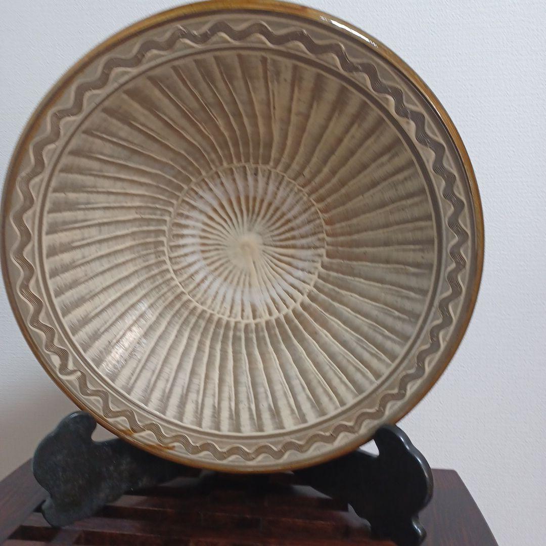 小石原焼　特大皿　41.5cm