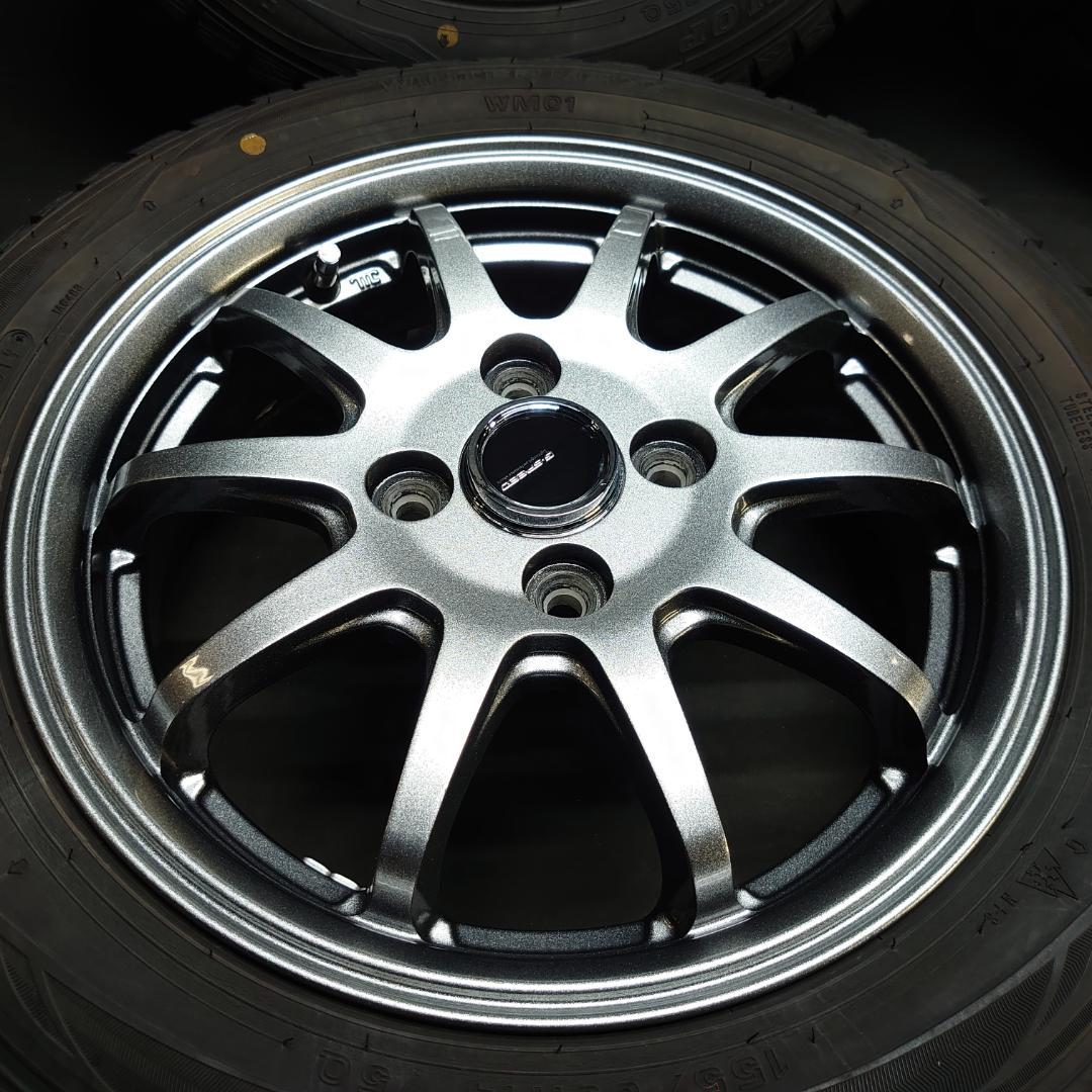 社外アルミ 155/65R14 タント ムーヴ N-BOX ワゴンR ルークス