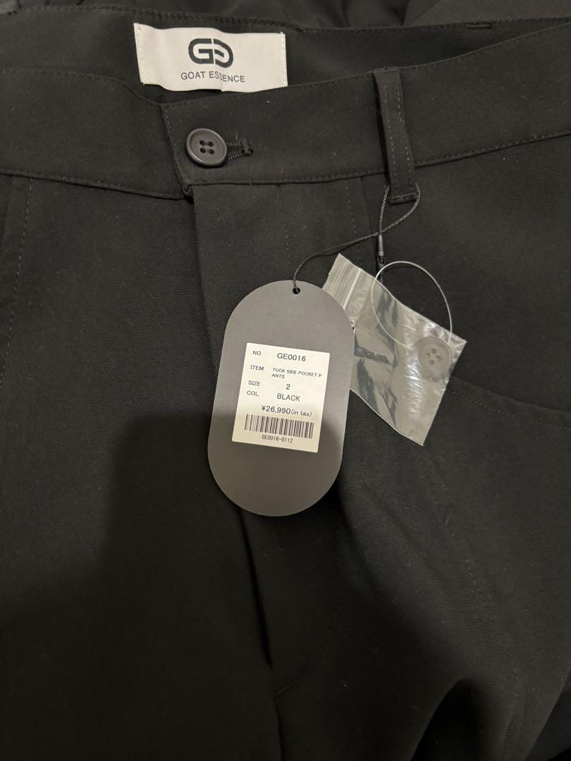 パンツ goat essence TUCK SIDE POCKET PANTS