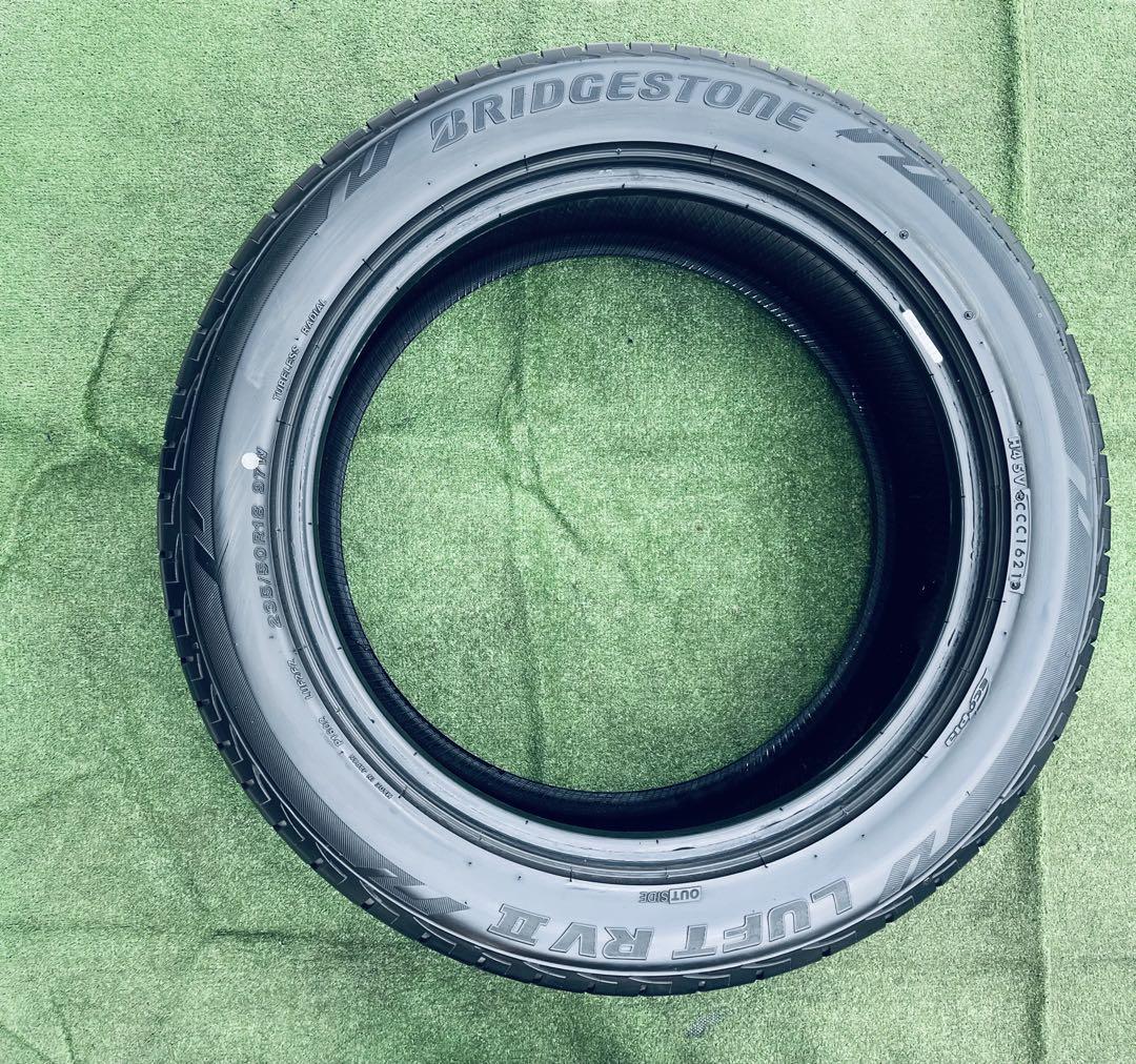 235/50 R18、BRIDGESTONE LUFT RVII、2021年
