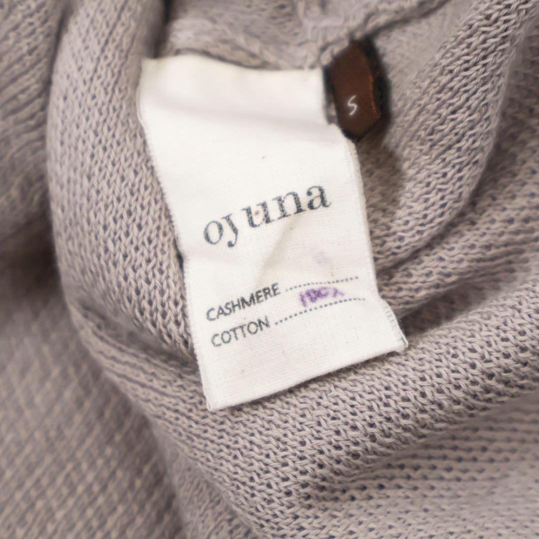 H2081-125◾️オユーナ　カシミア混ノースリーブニットワイドパンツセット