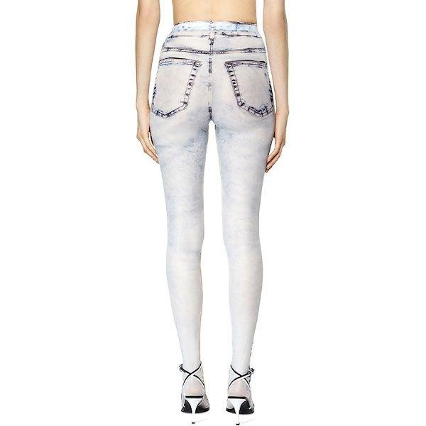DIESEL ディーゼル デニム風トロンプルイユ セカンドスキン