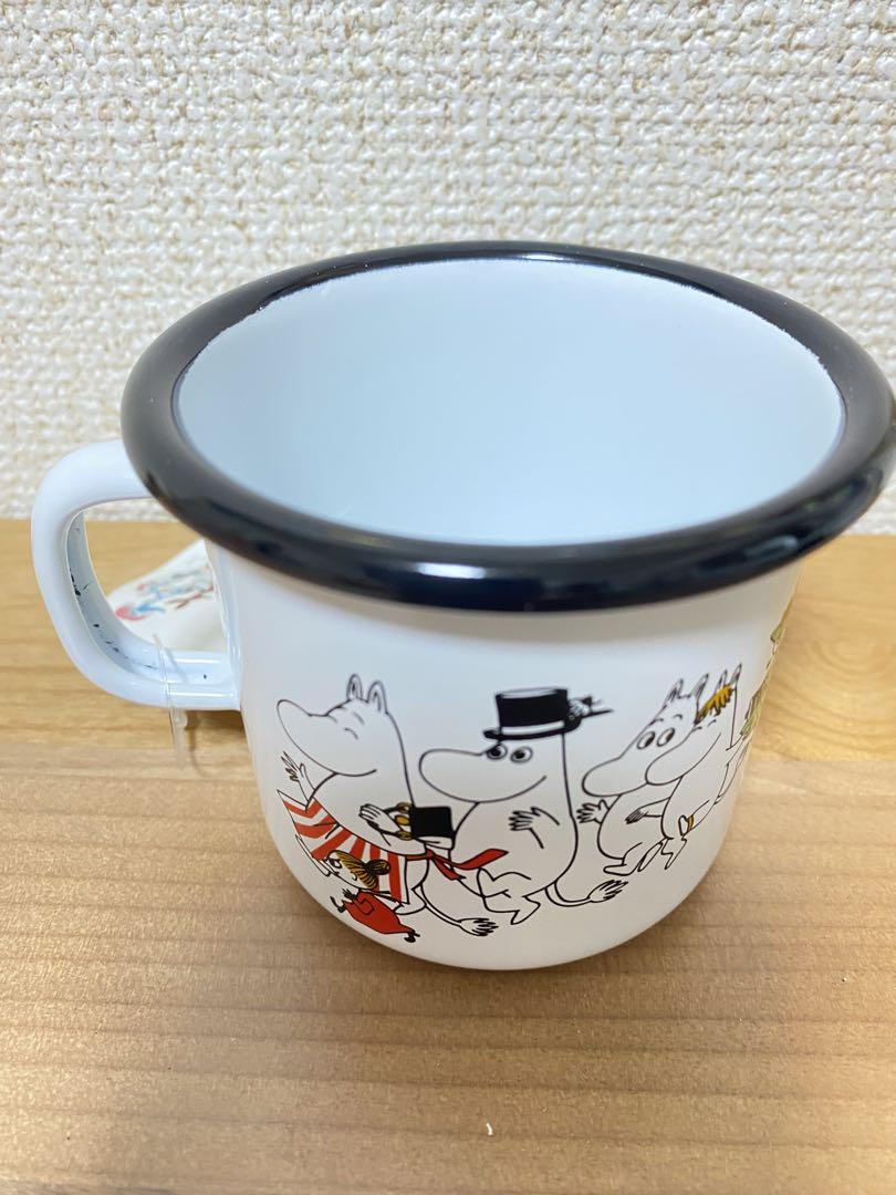 新品タグ付きムールラmuurla ムーミン ホーローマグカップ 250ml
