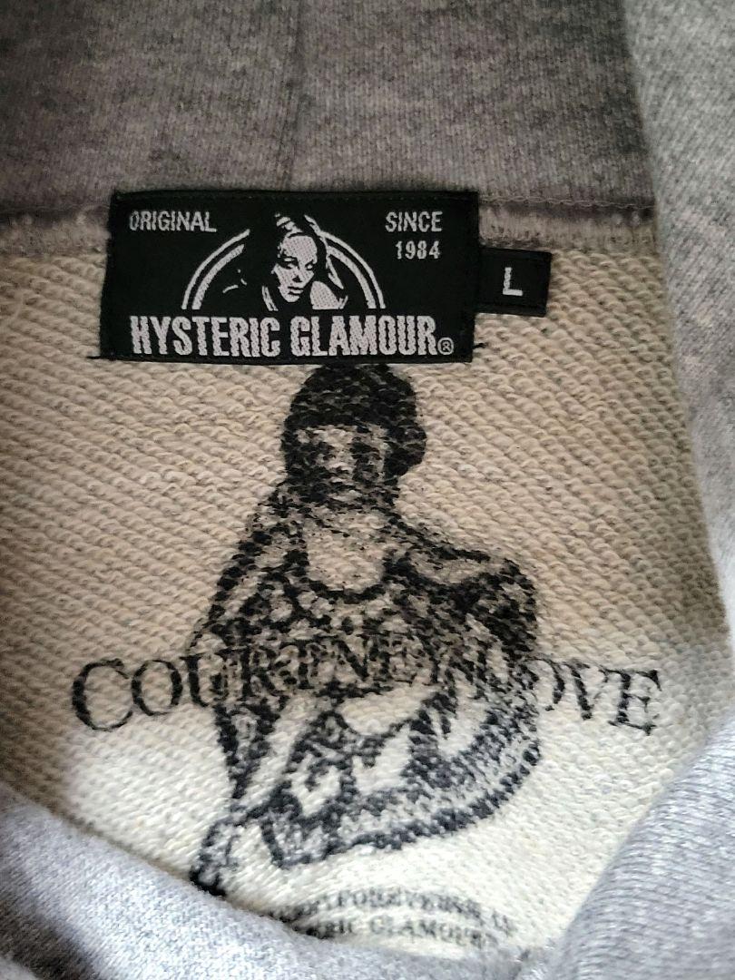 美品L】HYSTERIC GLAMOUR パーカー コートニー プリント 古着
