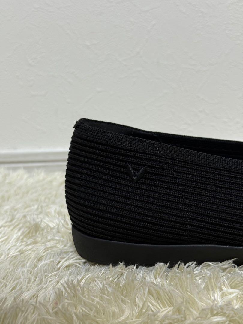 【極美品】 VIVAIA フラットシューズ　スクエアトゥ 超撥水 超軽量　厚底