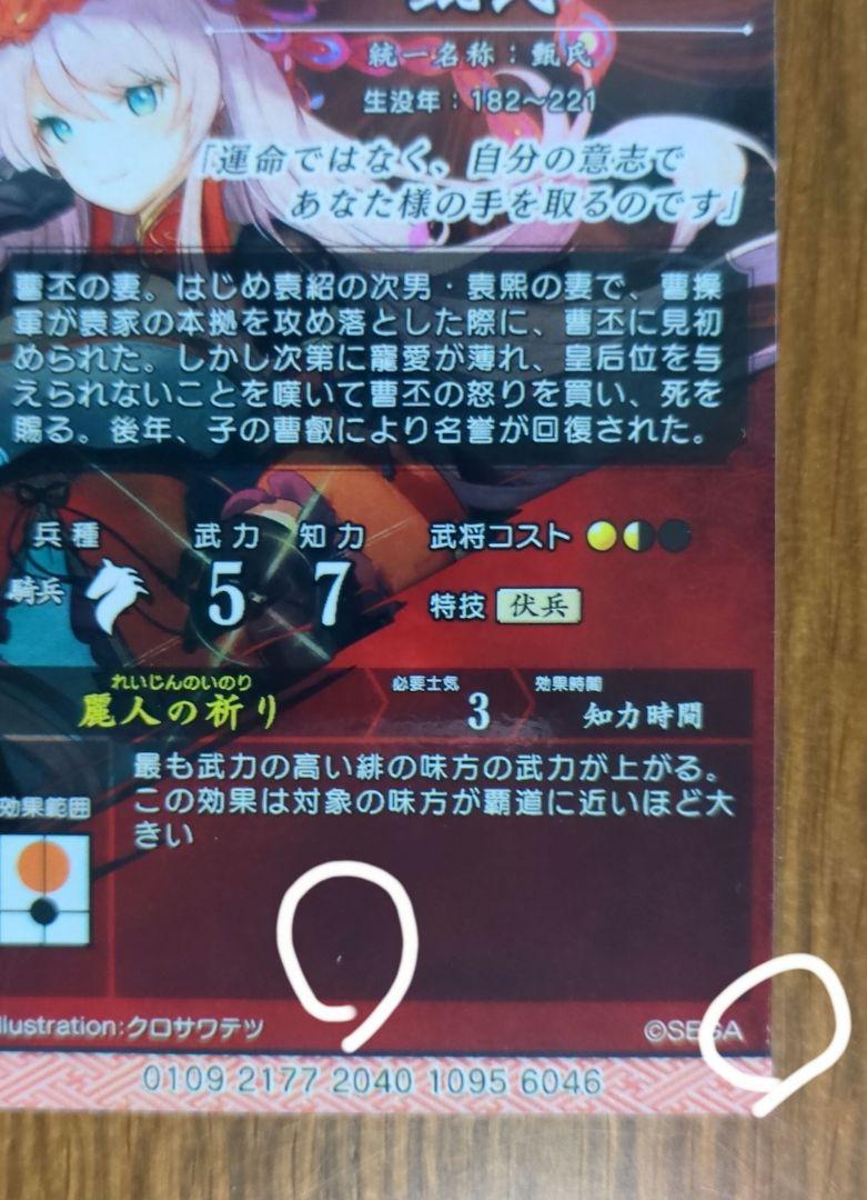 甄氏(1572) (絆)英傑大戦 二天双竜の戦い絆