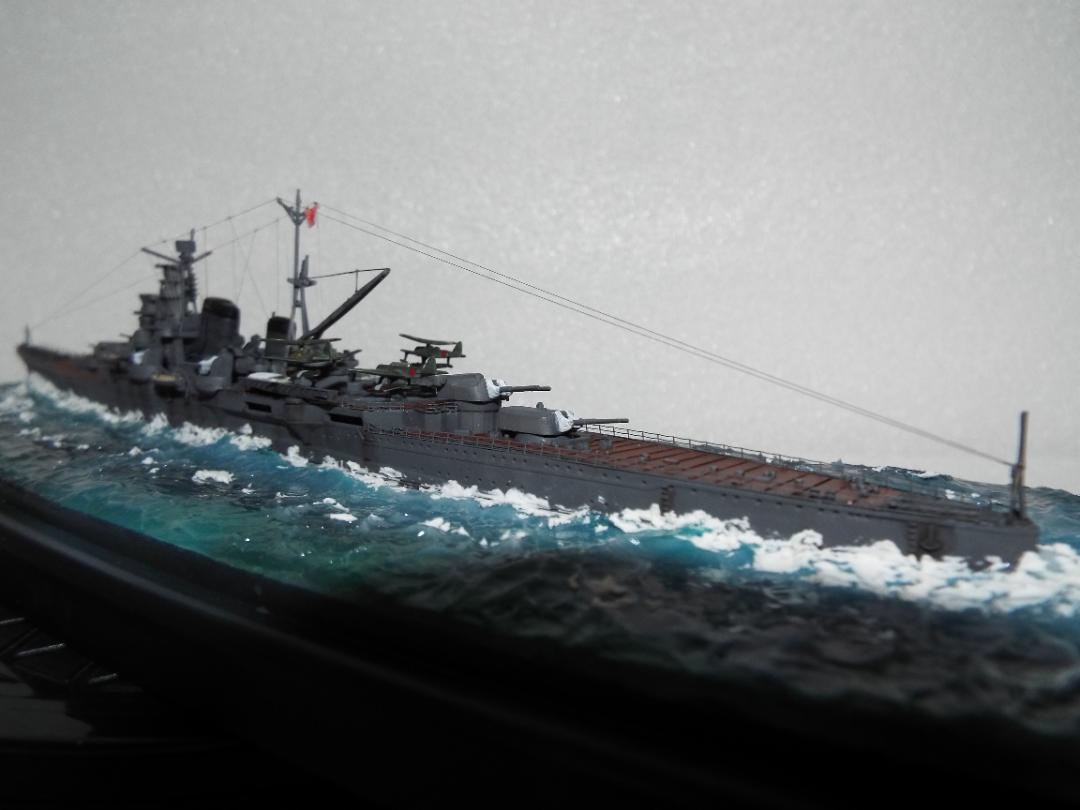 日本海軍　重巡洋艦那智　1/700ハセガワ　完成品