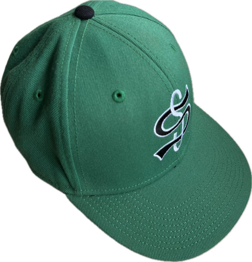 “STUSSY HATS” old stussy 刺繍 6パネルキャップ 緑