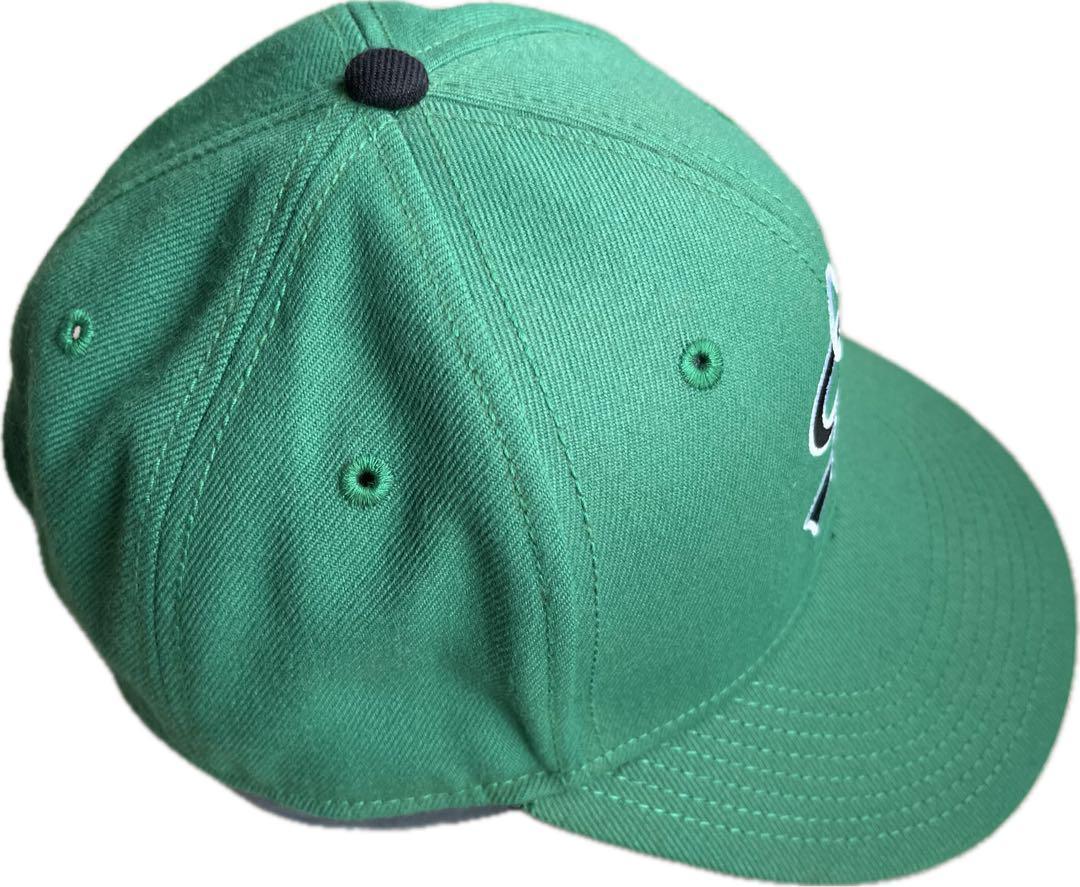 “STUSSY HATS” old stussy 刺繍 6パネルキャップ 緑