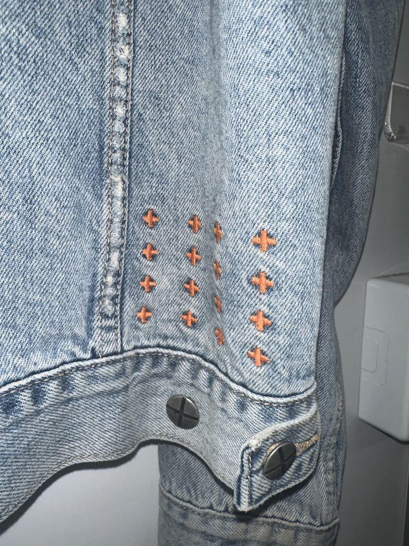 travis scott × ksubi デニムジャケット