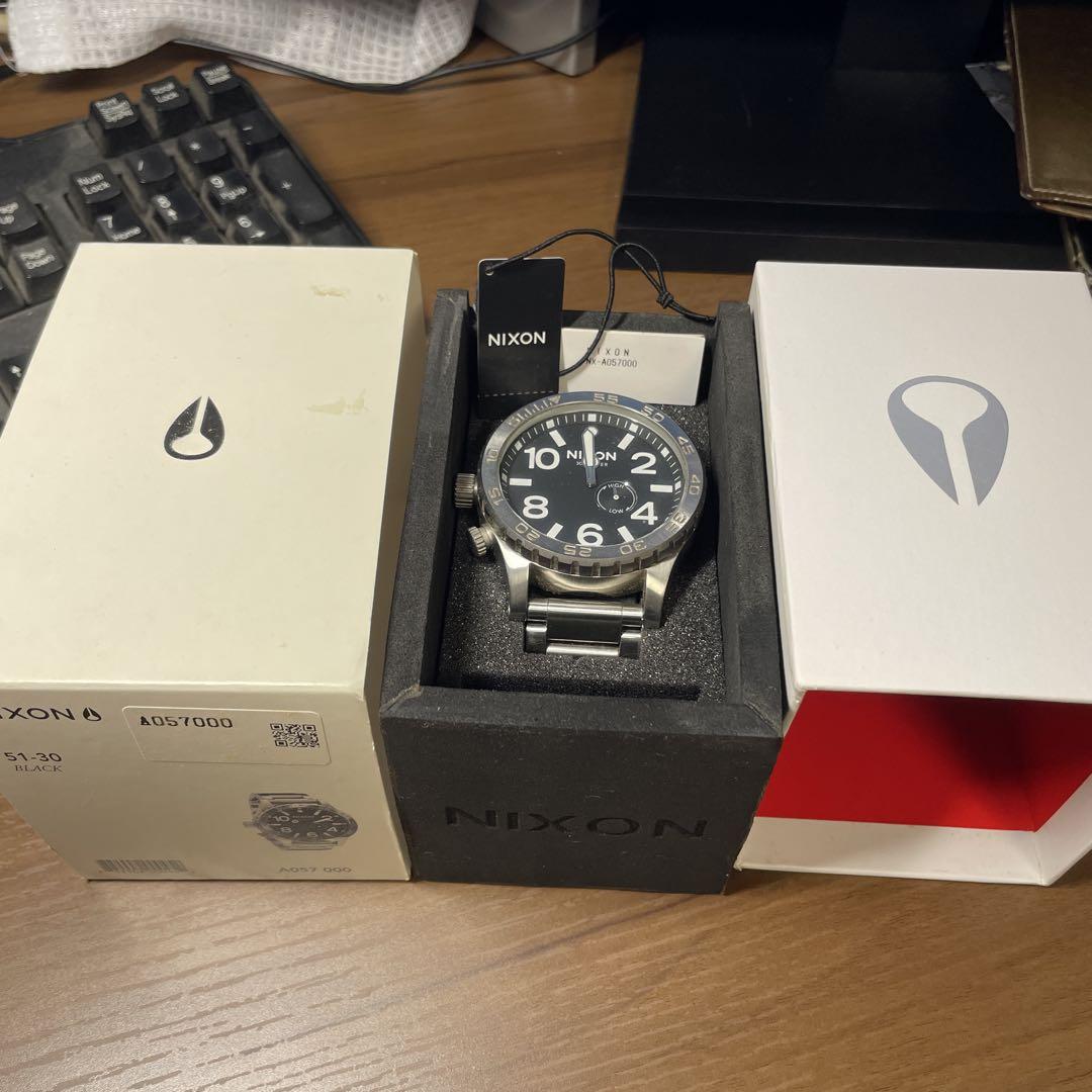 NIXON THE51-30 SIMPLIFY シルバー 腕時計　ジャンク