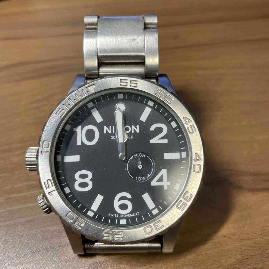 NIXON THE51-30 SIMPLIFY シルバー 腕時計　ジャンク