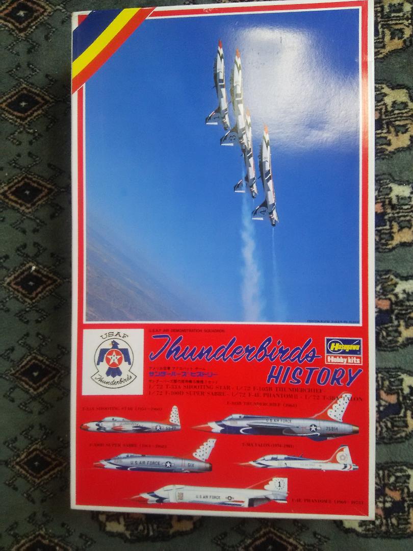 ハセガワ 1/72 サンダーバーズ ヒストリー ほか プラモデル ハセガワ サンダーバーズヒストリー ＋1／72 - メルカリ