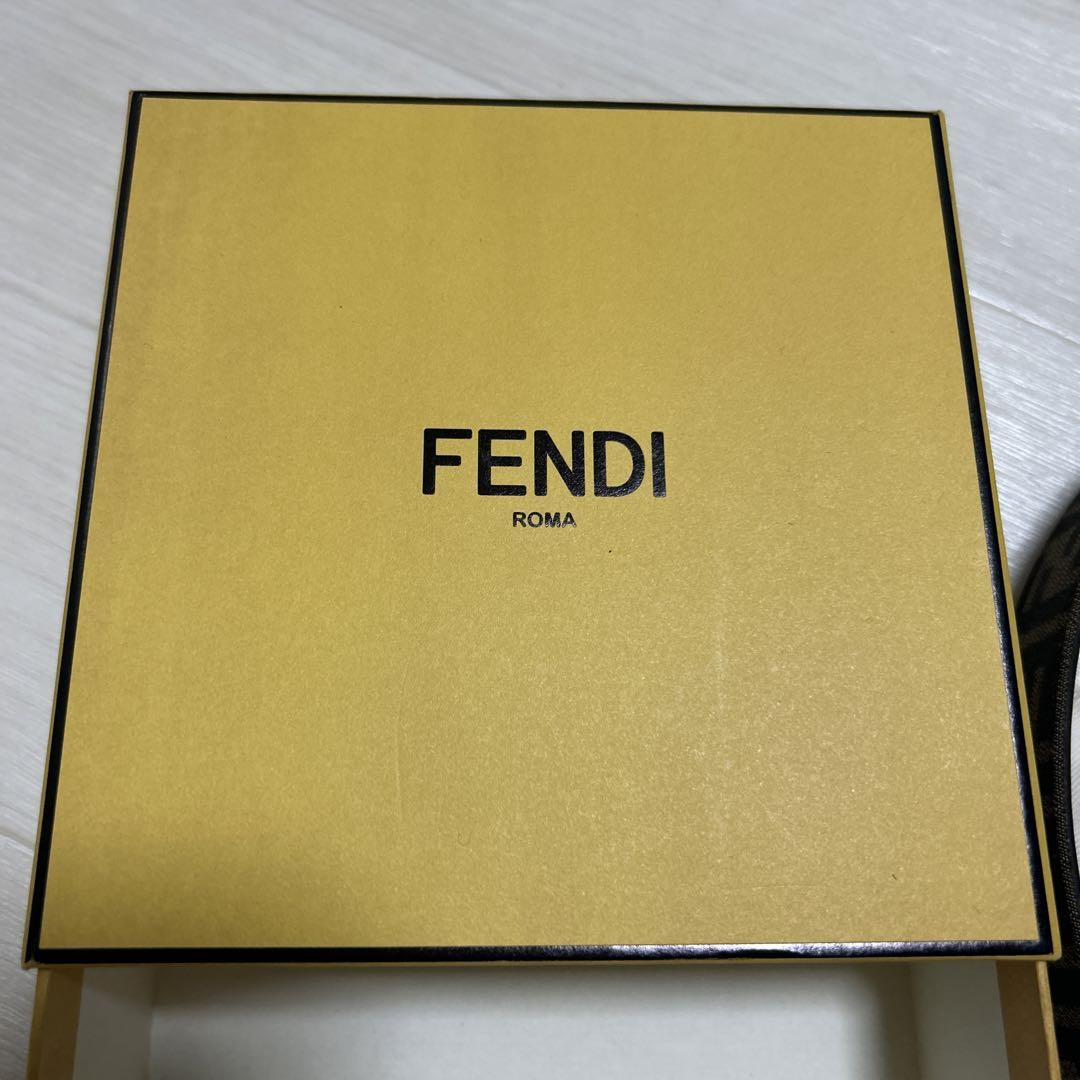 FENDI】FFベルト ブラウンFFジャカード＆ベージュレザー