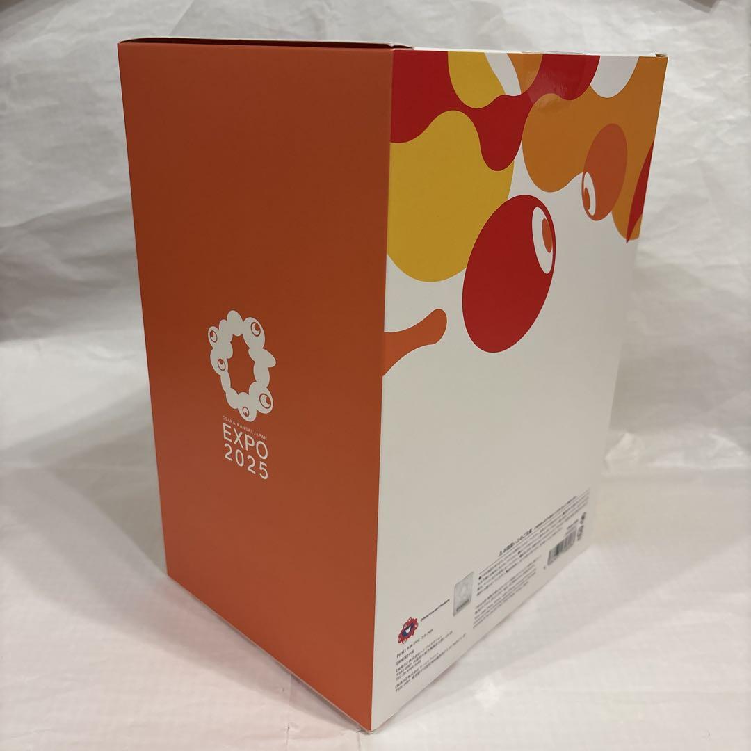 新品 ミャクミャク ソフビ貯金箱 ゴールド