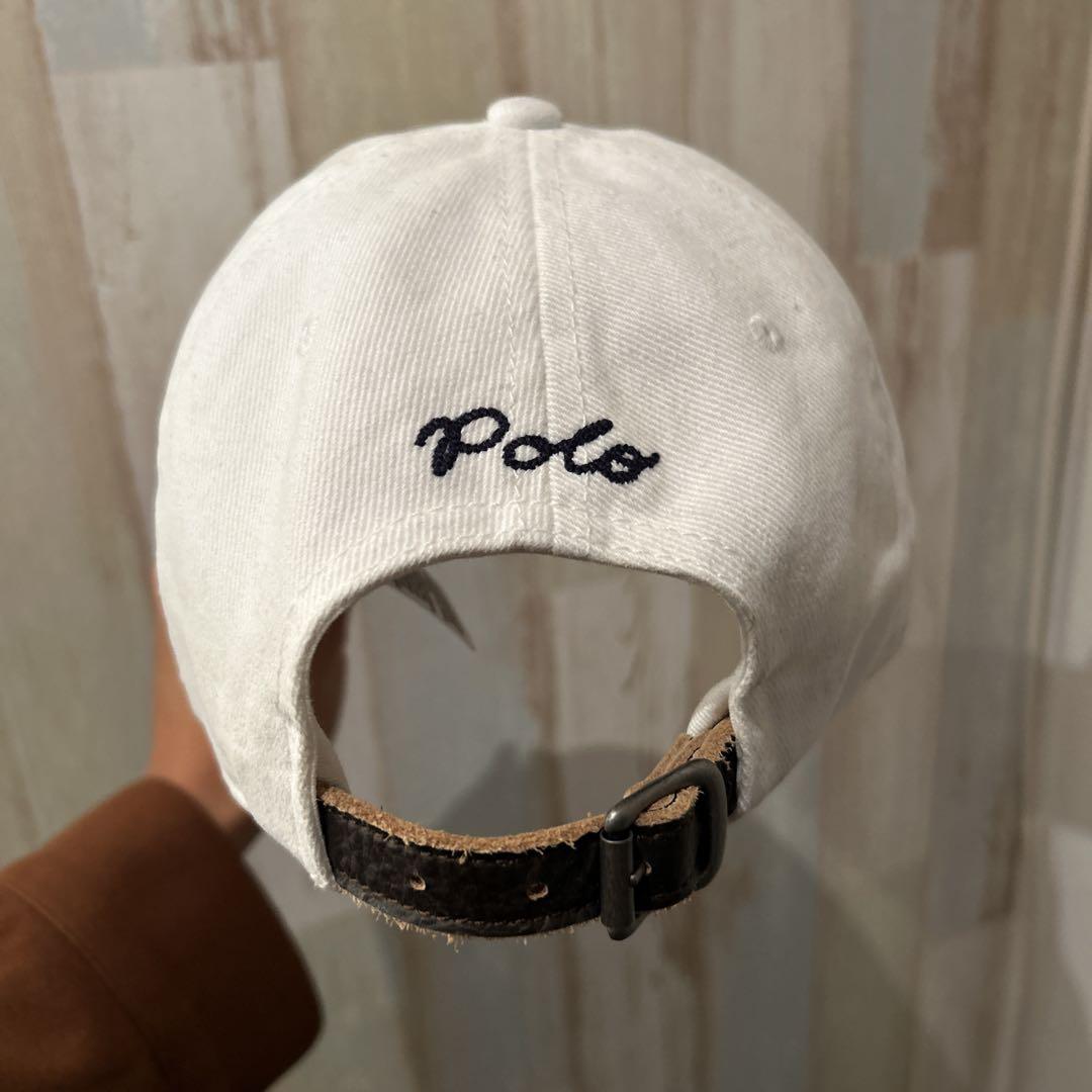 Ralph ホワイト ベースボールキャップ 定価2万