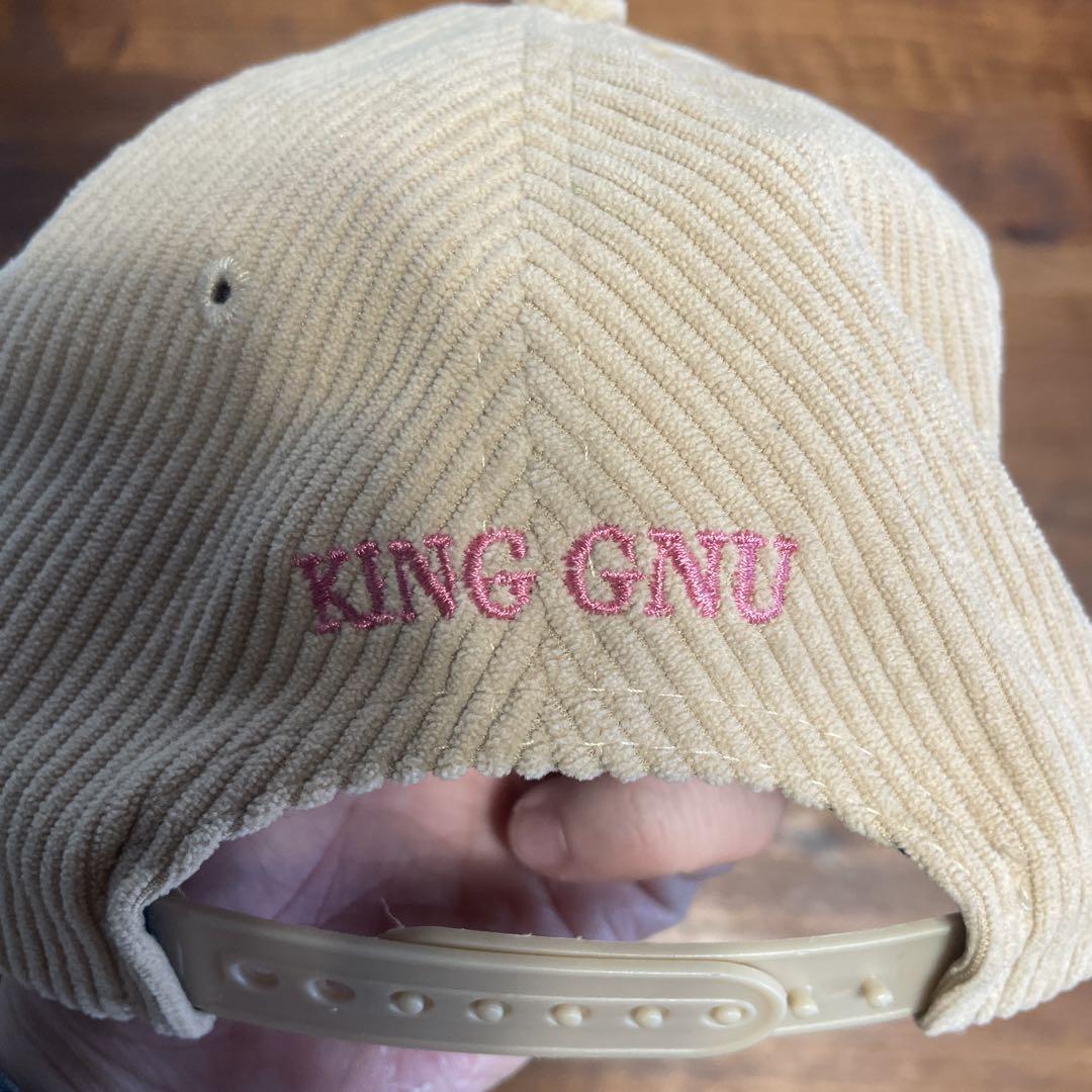King Gnu コーデュロイキャップ ベージュ キングヌー
