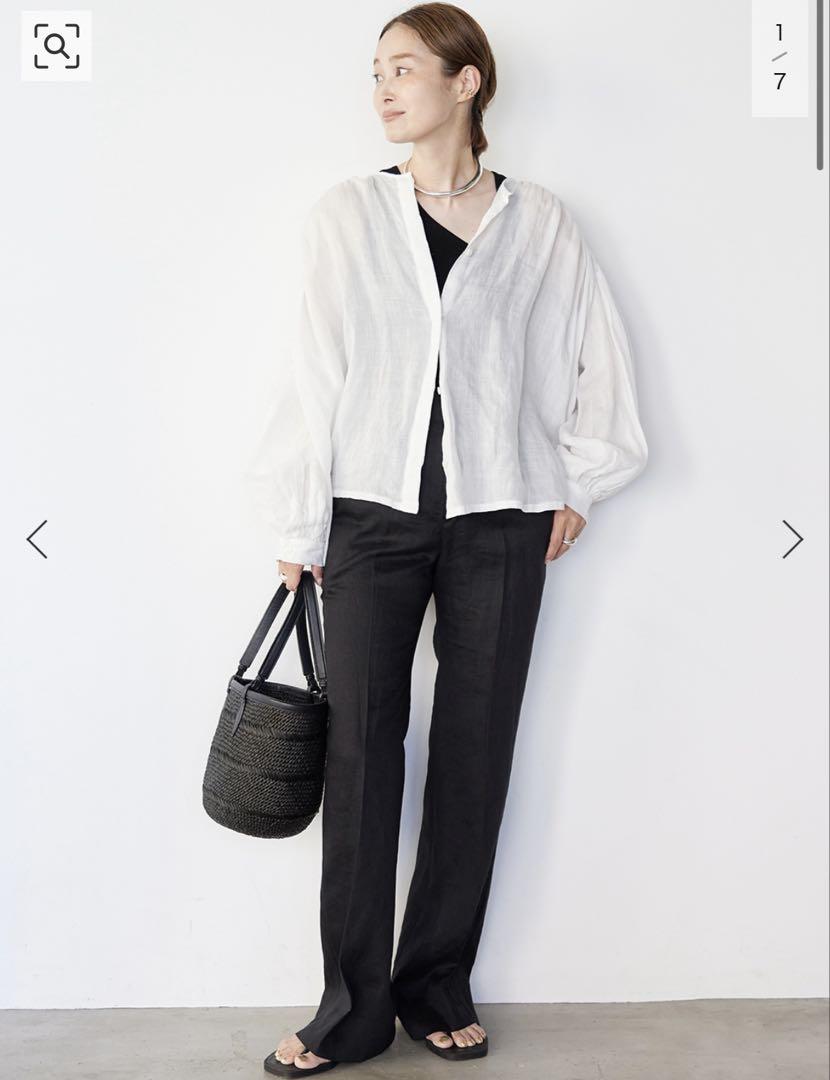 通販生活 ファッション Deuxieme Classe メルカリ - 38 新品紙タグ付き パンツ narrow * パンツ