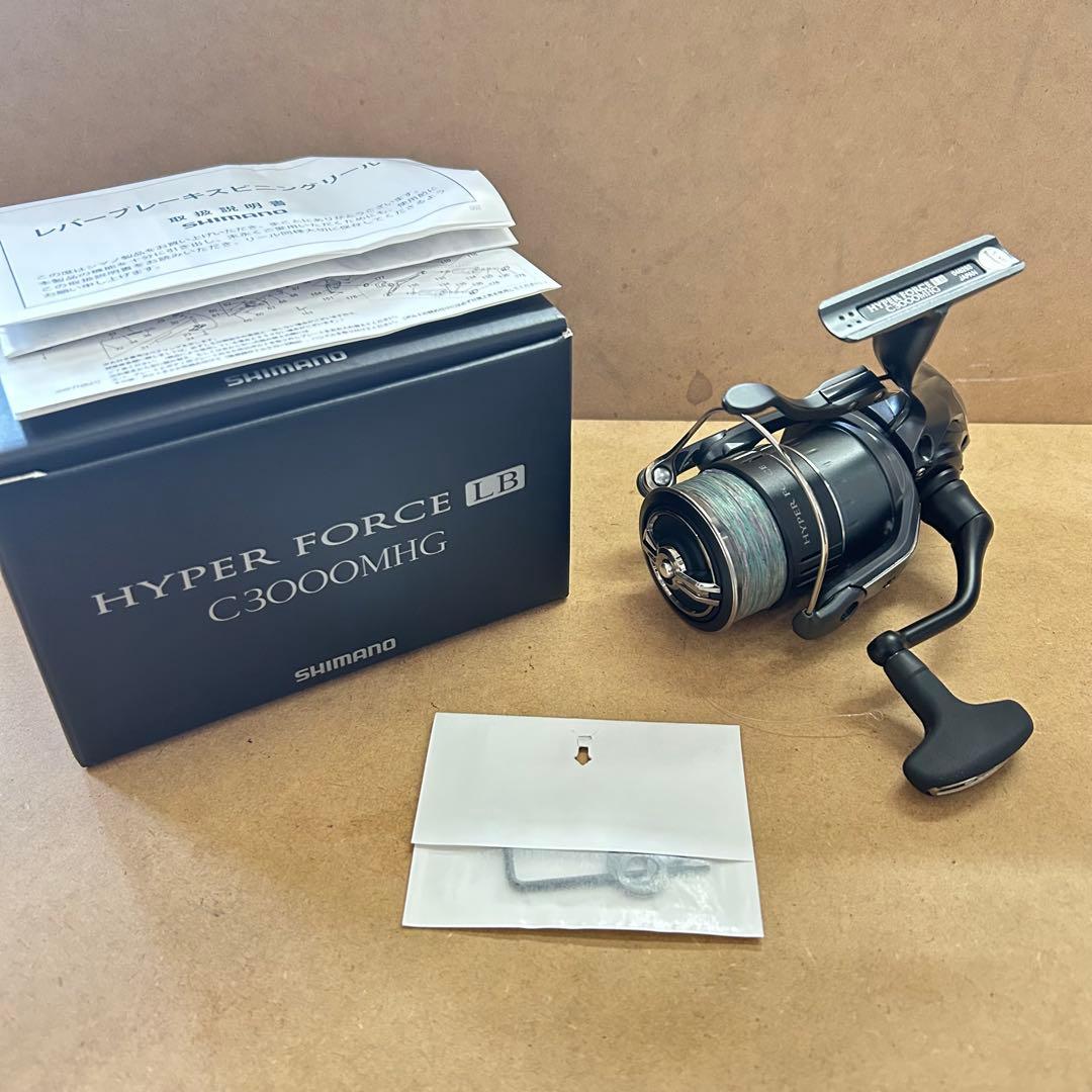 美品】シマノ 23 ハイパーフォースLB C3000MHG リール - メルカリ