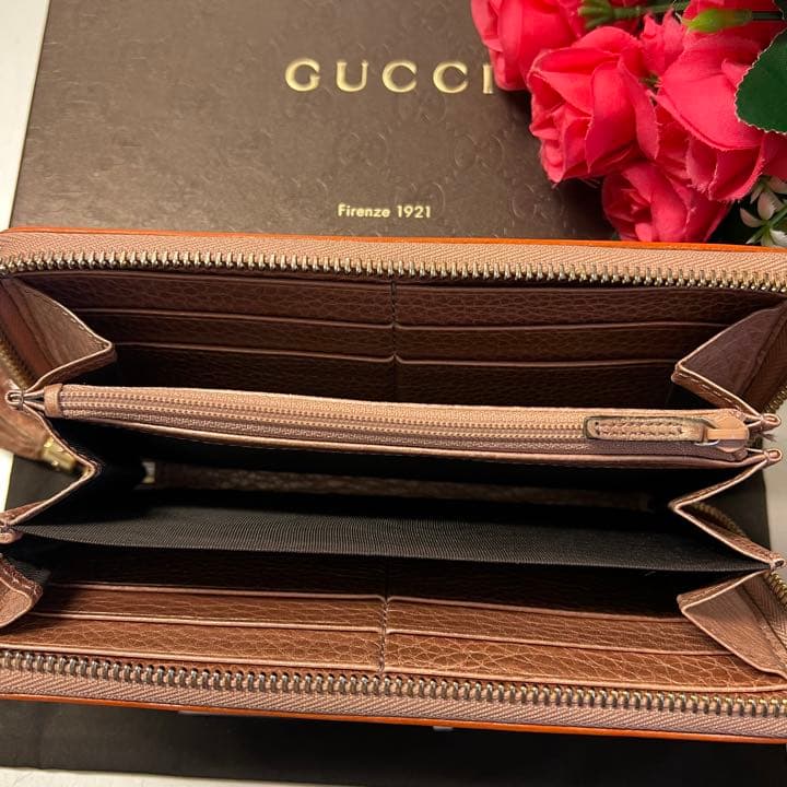 94%以上節約 未使用に近い‼️ グッチ GUCCI 財布 長財布 ソーホー