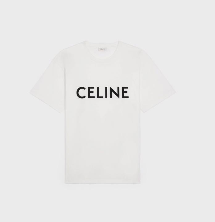 CELINE Tシャツセリーヌ/テヒョンとおそろ/これで君も匂わせ完了