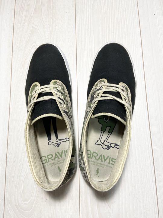gravis グラビス QUARTERS & 花井 祐介デザイン スニーカー