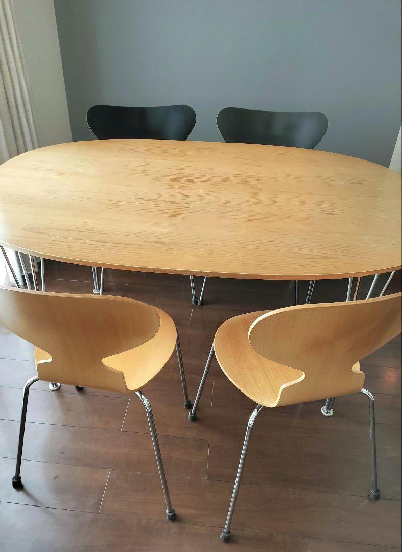FRITZ HANSEN フリッツハンセン ダイニングテーブル 楕円テーブル