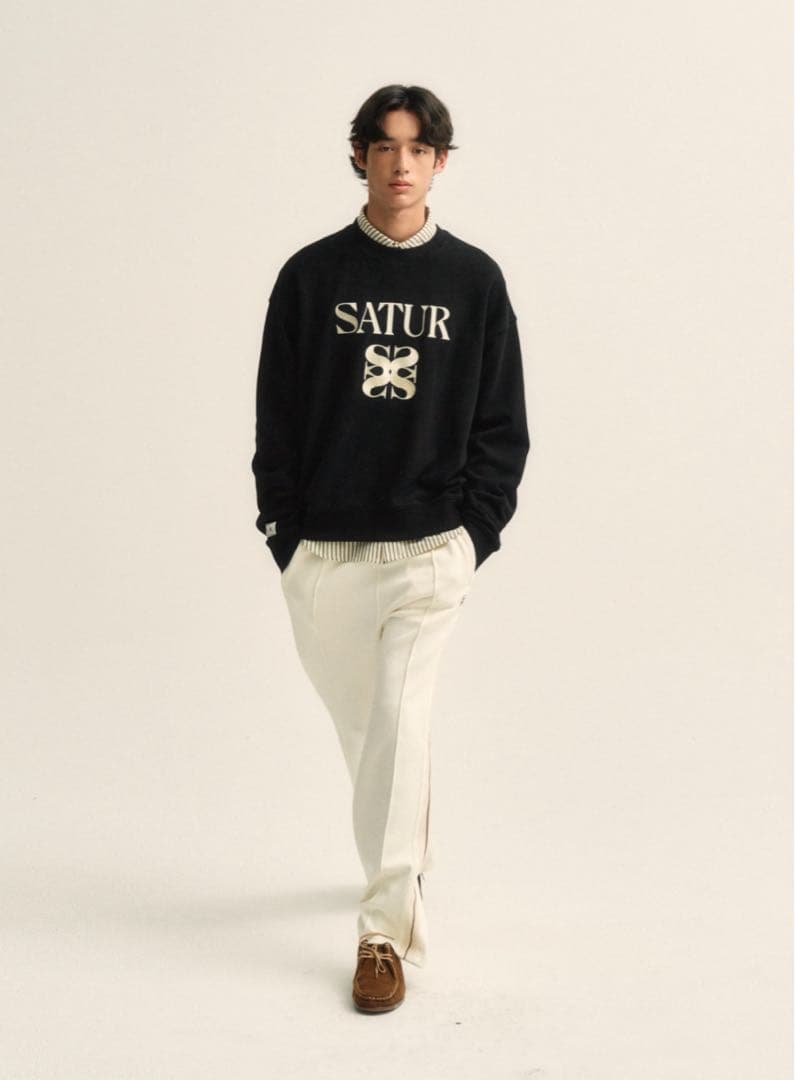 SATUR Classic Logo Sweatshirt SATUR Classic Logo Sweatshirt