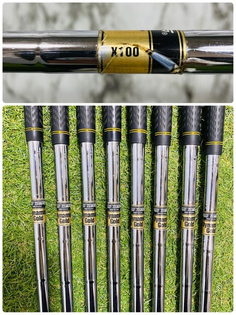 良品】不動の名器 ミズノ MP-33 メンズアイアンセット 8本 X