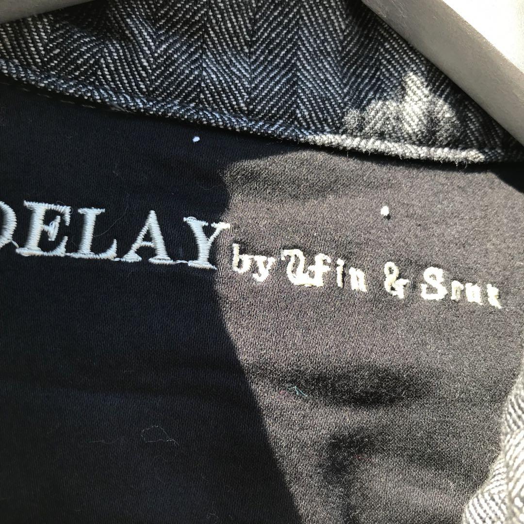 DELAY by win&suns　オールインワン　つなぎ　3　　ヘリンボーン