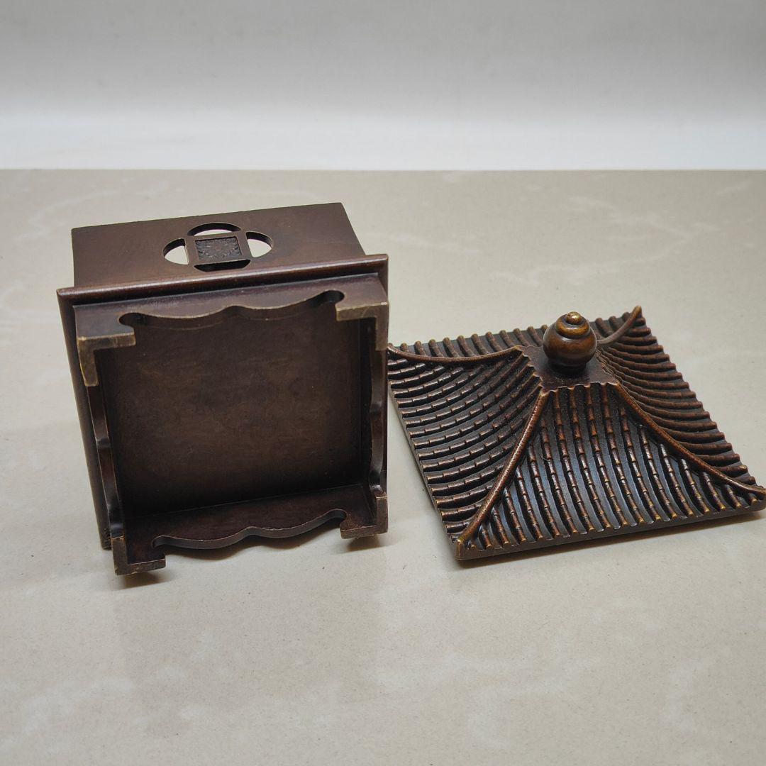 香炉 檀舎香居 室内薫香炉 茶道具 香道具 銅製品 工芸品 置物 香炉 檀舎香居 室内薫香炉 茶道具 香道具 銅製品 工芸品 置物